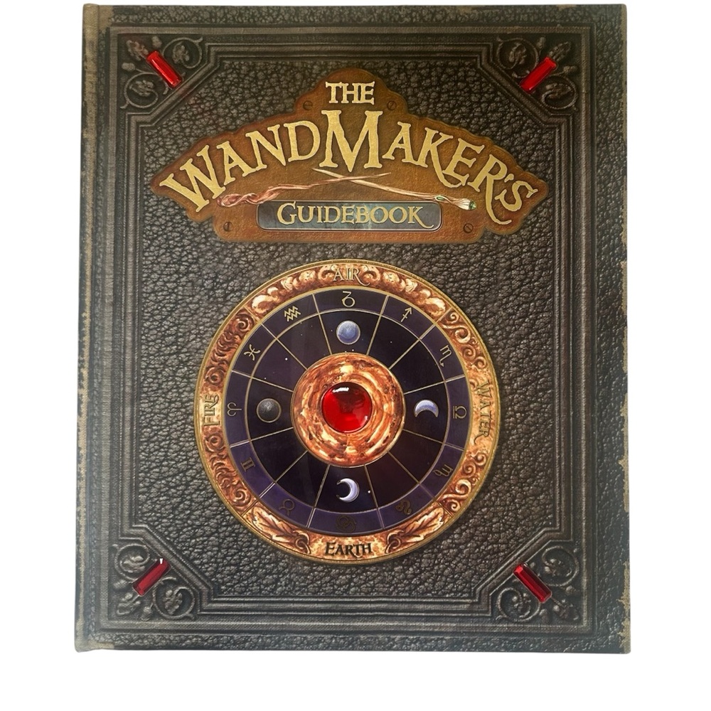 🎉2/$20 ‘THE WANDMAKER’S GUIDEBOOK’ HARDCOVER BOOK WAND KIT